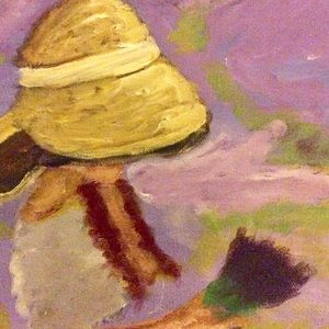 Girl with Lavender II